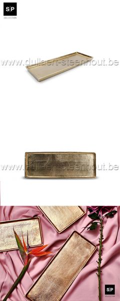 S|P Collection Sierschaal 37x14cm goud Charm