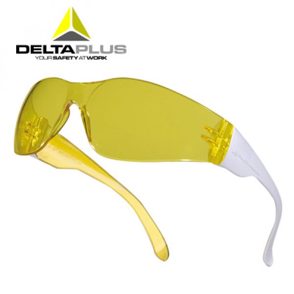 Deltaplus gele veiligheidsbril VOOR EEN BETER DIEPTEZICHT Brava2 yellow