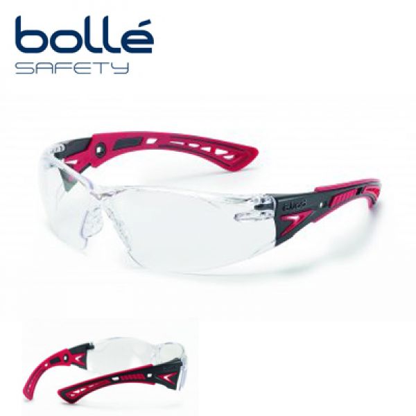 Bollé veiligheidsbril RUSH+ clear