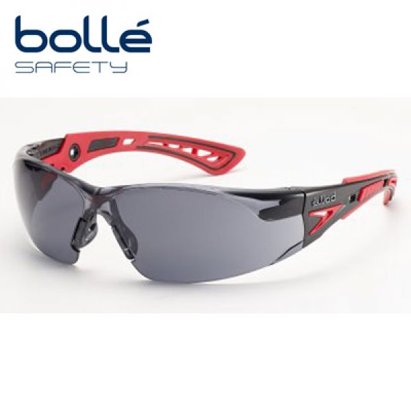 Bollé Rush+smoke veiligheidsbril en zonnebril in 1 Rush+smoke