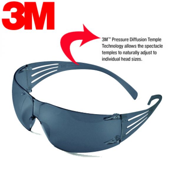 3M SecureFit OOK POPULAIR BIJ SPORTERS / uiterst flexibele veiligheidsbril / zonnebril