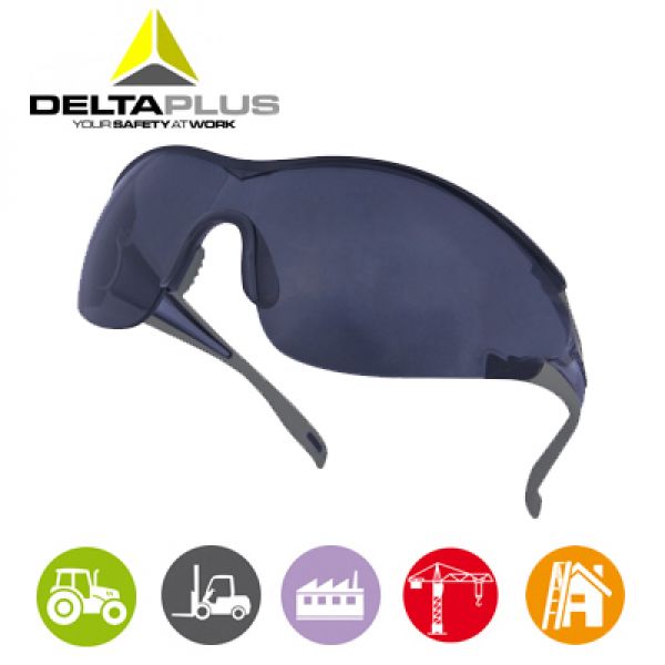 Deltaplus Egon Smoke ergonomische ANTI-DAMP veiligheidsbril / zonnebril