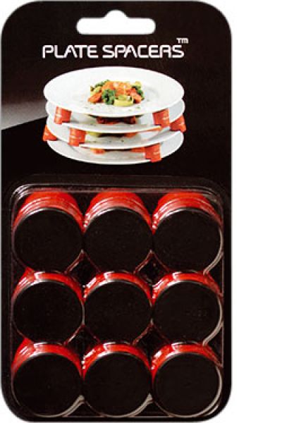 De bordenstapelaar - Plate Spacer - rood 