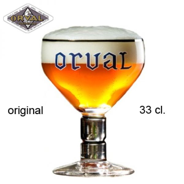 ORVAL - Origineel bierglas Orval 33 cl.