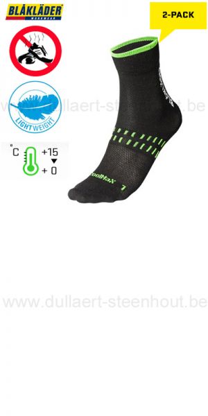 Blaklader - 2 PAAR werkkousen / werksokken 2190 1093 9964 Dry Sock