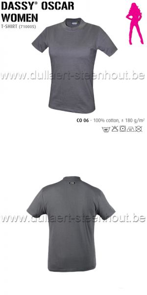 DASSY® Oscar Women (710005) T-shirt / grijs 