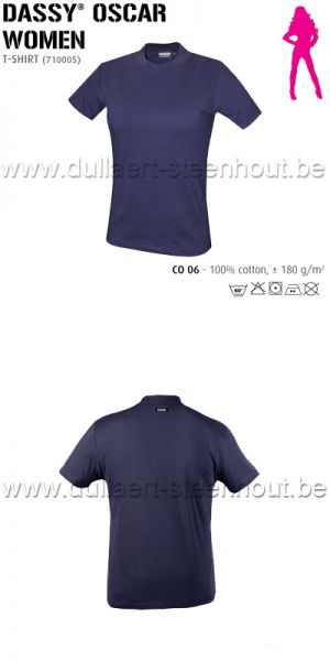 DASSY® Oscar Women (710005) T-shirt / navy