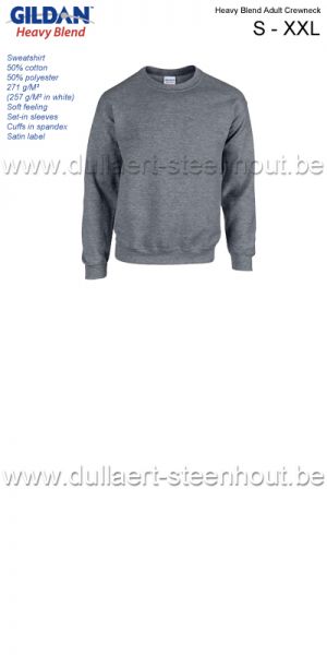 Gildan - Heavy Blend Adult Crewneck sweatshirt / werksweater / graphite heather