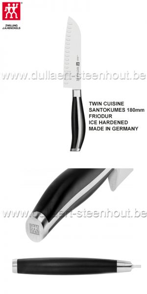 Zwilling TWIN® Cuisine santokumes met kuiltjes180mm