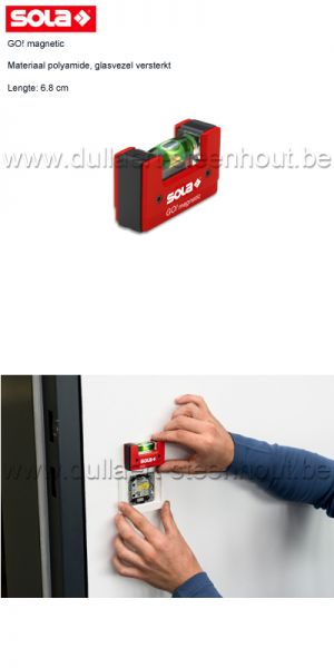 Sola - Compacte waterpas - GO! magnetic - 4201121895