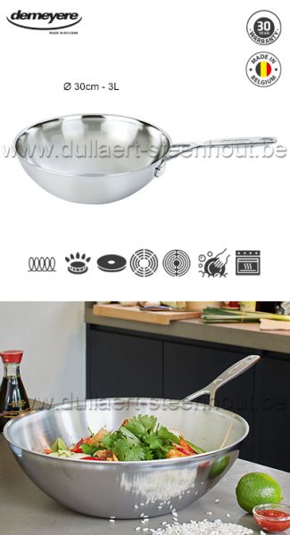 Demeyere Industry wok 30cm - 3L