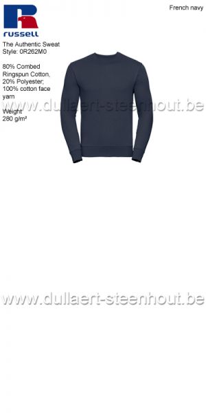 Russell The Authentic Sweat 0R262M0 sweater / werksweater - French navy