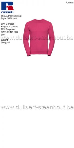 Russell The Authentic Sweat 0R262M0 sweater / werksweater - Fuchsia
