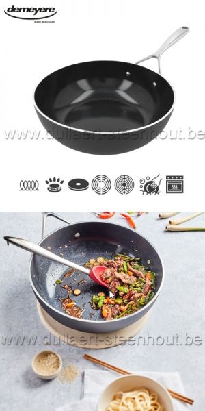Demeyere Alu Plus 3 wok Ceraforce 30cm