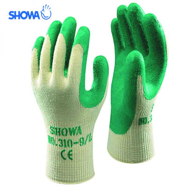 Werkhandschoenen 310 Green grip