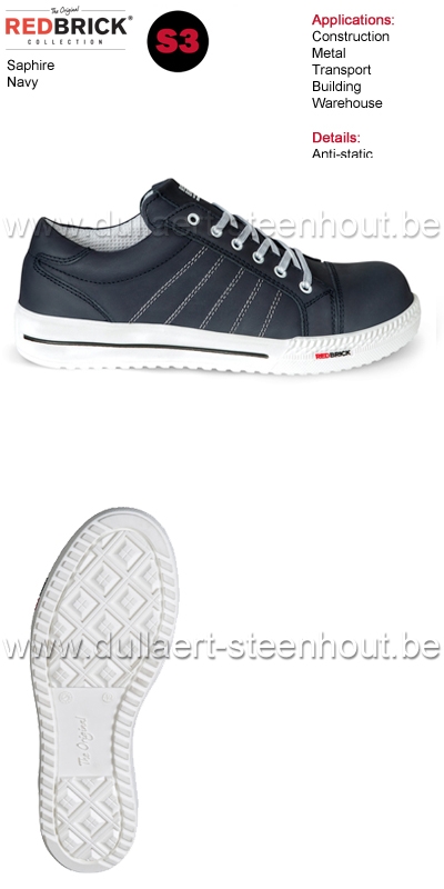 Redbrick safety sneakers - Saphire S3 Veiligheidssneakers / sneaker werkschoenen 