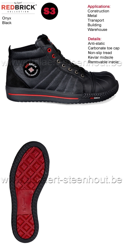 Redbrick - ONYX S3 Sneaker werkschoenen / sneaker veiligheidsschoenen S3
